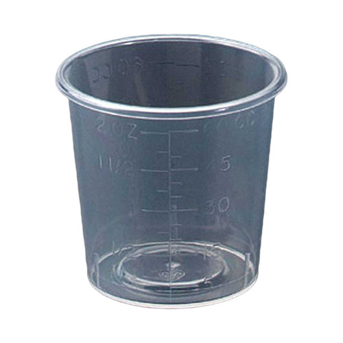 Graduated Medicine Cup Sklar® 2 oz. Clear Plastic Disposable 96-7027 Pack of 1 96-7027 Sklar® 449384_EA