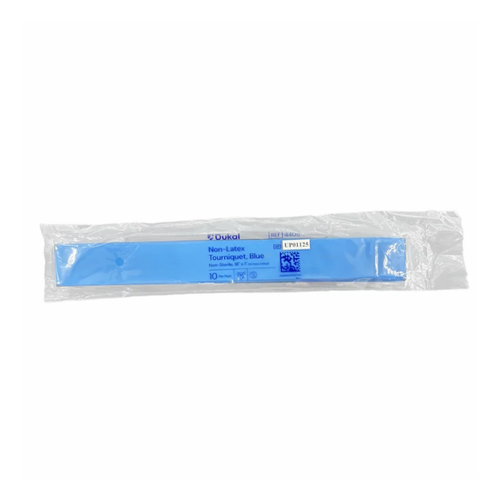 Dukal Tourniquet Strap 18 in Length Flat Pack Nitrile, 4408, Pack of 10