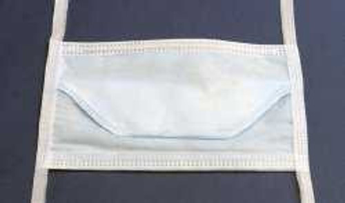 Surgical Mask Cardinal Health™ Duckbill Tie Closure One Size Blue NonSterile ASTM Level 1 Adult AT51035 Case of 300 AT51035 Cardinal Health™ 533786_CS