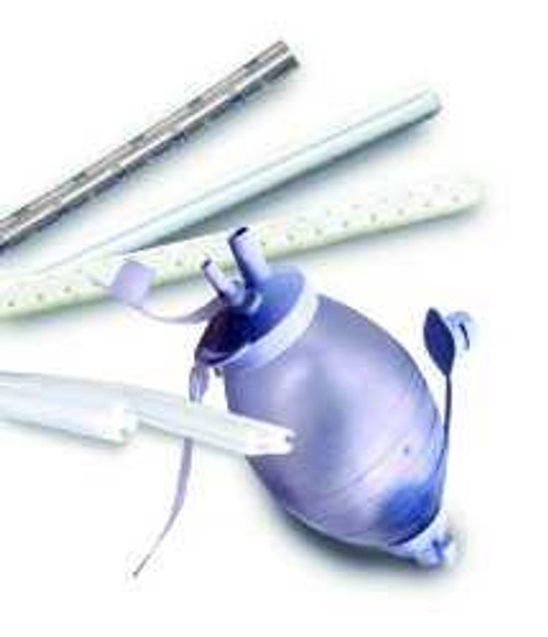 Wound Drain Tube S-Vac® Silicone Fluted Style 15 Fr. Size Round Type 322229 Case of 10 322229 S-Vac® 491283_CS