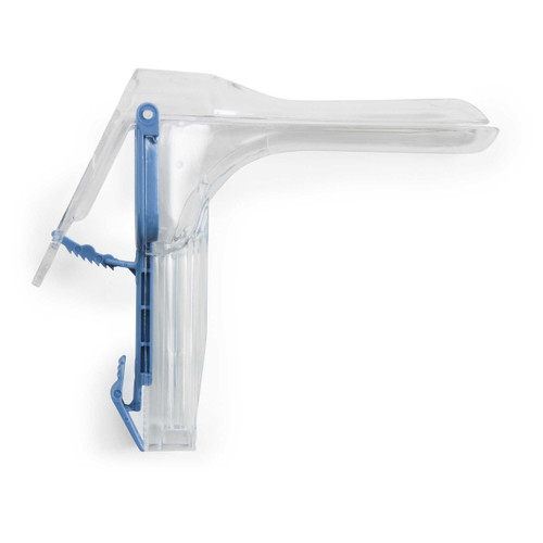 Vaginal Speculum McKesson Graves NonSterile Office Grade Acrylic Small Double Blade Duckbill Disposable Corded Light Source Compatible 16-8312 Case of 100 16-8312 McKesson 551567_CS