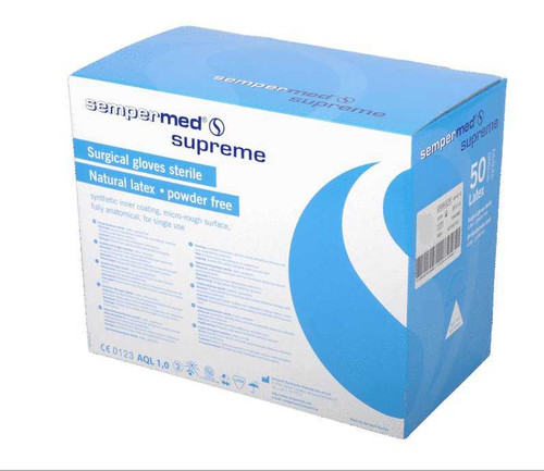 Sempermed Supreme Latex Surgical Glove Size 8.5 Ivory SPFP850 Sempermed® Supreme 554116_BX