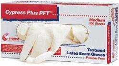 Exam Glove Cypress Plus® PFT X-Small NonSterile Latex Standard Cuff Length Fully Textured Ivory Not Rated 23-90 Case of 10 23-90 Cypress Plus® PFT 472993_CS Exam Glove Cypress Plus® PFT X-Small NonSterile Latex Standard Cuff Length Fully Textured Ivory Not Rated 23-90 Case of 10 23-90 Cypress Plus® PFT 472993_CS