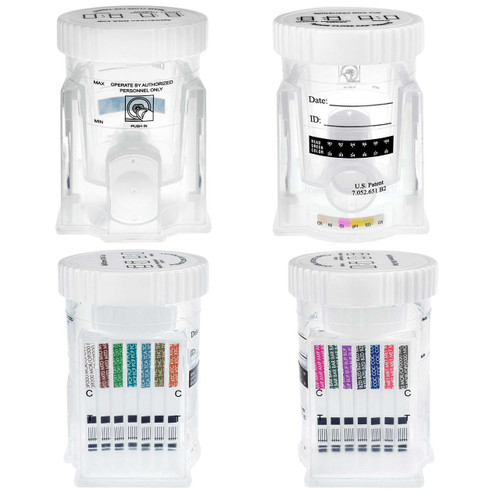 Drugs of Abuse Test Kit McKesson Consult™ AMP, BAR, BUP, BZD, COC, MET, MOR, MOR300, MTD, OXY, PCP, TCA, THC, XTC 25 Tests CLIA Waived MCK03-4490 Box of 25 MCK03-4490 McKesson Consult™ 1193041_BX