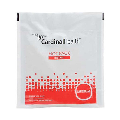 Instant Hot Pack Cardinal Health™ General Purpose Medium Plastic / Sodium Thiosulfate Disposable 11450-040B Case of 40 11450-040B Cardinal Health™ 1135299_CS