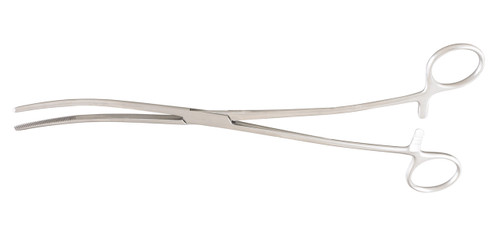 Dressing Forceps McKesson Bozeman 10-1/2 Inch Length Office Grade Stainless Steel NonSterile Ratchet Lock Finger Ring Handle Double Curved Serrated Tips 43-2-374 Pack of 1 43-2-374 McKesson 487530_EA Dressing Forceps McKesson Bozeman 10-1/2 Inch Length Office Grade Stainless Steel NonSterile Ratchet Lock Finger Ring Handle Double Curved Serrated Tips 43-2-374 Pack of 1 43-2-374 McKesson 487530_EA
