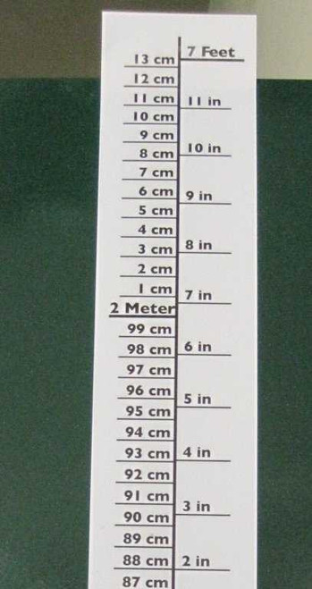 Pedia Pals Height Chart - Pack of 1 100104 Pedia PalsÂ® 799094_EA
