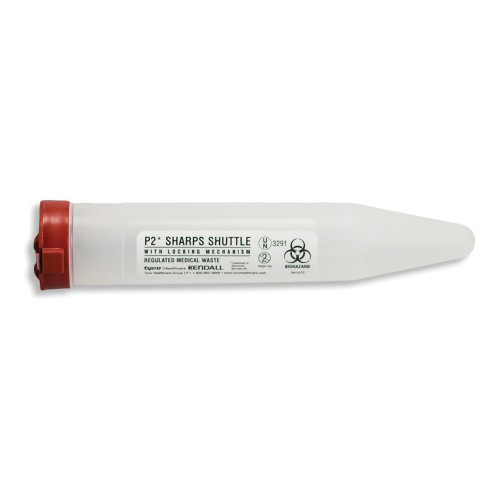Portable Sharps Container Sharps Dart Translucent Base 6-7/10 L x 1-1/10 D Inch Vertical Entry 6 Needles MS-64250 Pack of 1 MS-64250 Sharps Dart 1027900_EA