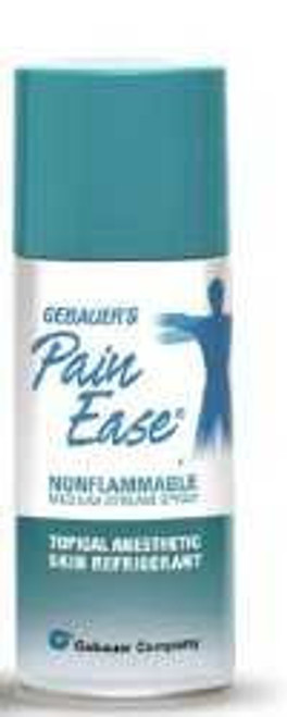 Topical Pain Relief Gebauer's Pain Ease® Pentafluoropropane / Tetrafluoroethane Medium Stream Spray 30 mL 0386-0008-04 Pack of 1 0386-0008-04 Gebauer's Pain Ease® 1104850_EA