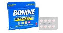 Nausea Relief Bonine 25 mg Strength Chewable Tablet 16 per Box 65197027516 Bonine® 1093087_BX