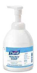 Antimicrobial Soap Purell® Foaming 18 oz. Pump Bottle Unscented 5742-06 Case of 6 Jun-42 PURELL® 1107156_CS