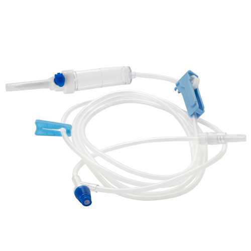 Primary IV Administration Set MedStream Gravity 1 Port 20 Drops / mL Drip Rate Without Filter 75 Inch Tubing Solution Without Flow Regulator MS921NF Case of 300 MS921NF MedStream 1189827_CS