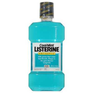 Mouthwash Listerine® 500 mL Cool Mint Flavor 42002040272 Pack of 1 42002040272 Listerine® 997132_EA