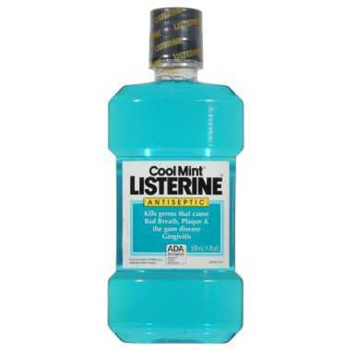 Mouthwash Listerine® 500 mL Cool Mint Flavor 42002040272 Pack of 1 42002040272 Listerine® 997132_EA