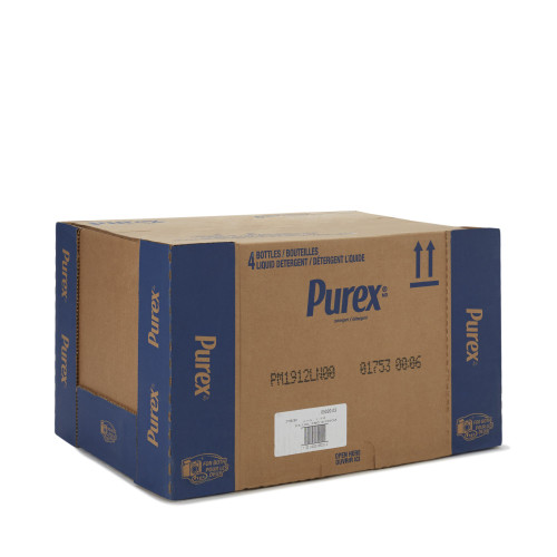 Purex Free & Clear Laundry Detergent 150 oz. Bottle Liquid Unscented, DIA05020, Case of 4