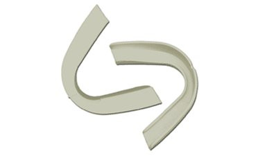 SunMed White Teeth Guards, Adult Size, for MRI or CT Headsets and Bite Protection, 253775, Pack of 1