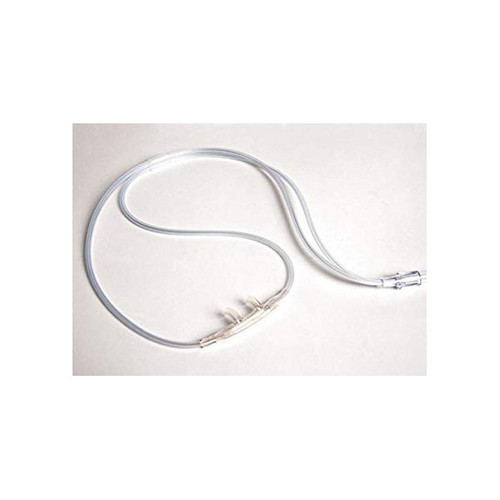 Salter-Style Nasal Cannula Pediatric Curved Prong / NonFlared Tip 7 Foot Tubing, 16SOFT-PED-7-50, Case of 50