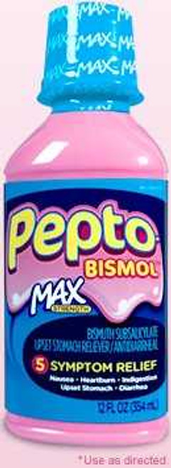 Anti-Diarrheal Pepto Bismol 262 mg Strength Liquid 4 oz. 37000001901 Pepto Bismol® 491131_EA