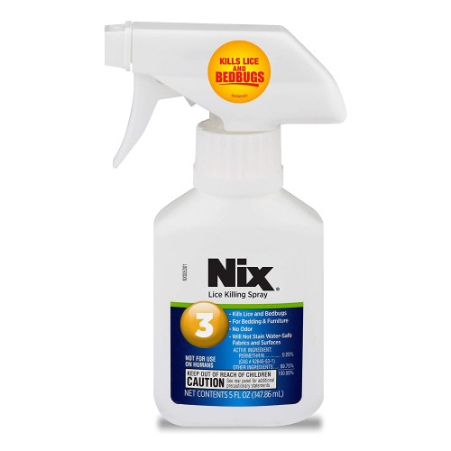 Nix Lice Treatment for Durable Goods Pump Spray Liquid 5 oz. Bottle, NonSterile Pack of 1