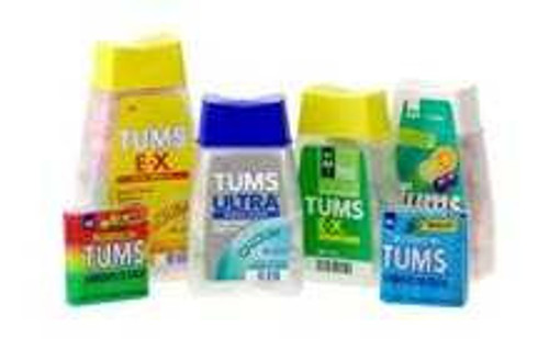 Antacid Tums® Extra Strength 750 mg Strength Chewable Tablet 96 per Bottle 00135007425 Pack of 1 135007425 Tums® Extra Strength 247507_EA Antacid Tums® Extra Strength 750 mg Strength Chewable Tablet 96 per Bottle 00135007425 Pack of 1 135007425 Tums® Extra Strength 247507_EA