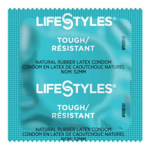 Condom Lifestyles Extra Strength One Size 1 008 per Case 310152 Lifestyles® Extra Strength 1218376_CS