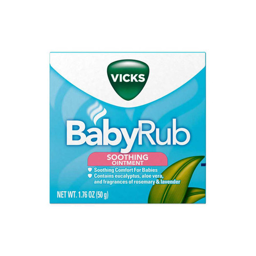 Children s Chest Rub Vicks BabyRub Ointment 1.7 oz. 23900000617 Vicks® BabyRub® 830868_EA