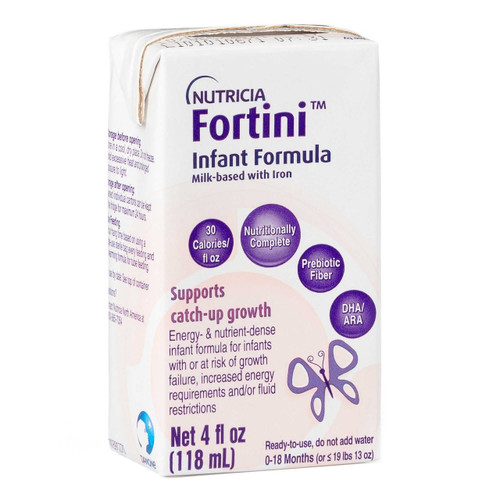 Infant Formula Fortini™ Unflavored 4 oz. Carton Liquid Calories Failure to Thrive 161212 Case of 30 161212 Fortini™ 1189053_CS