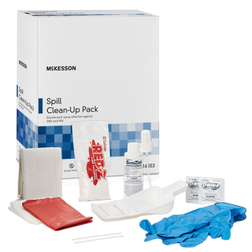 McKesson Bloodborne Pathogen Spill Kit, 16553, Pack of 1