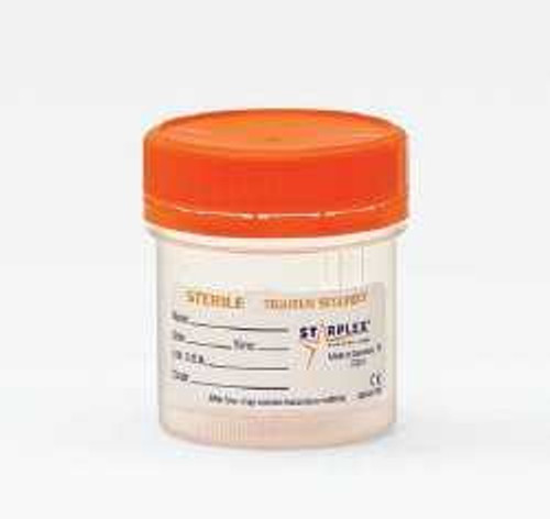 Specimen Container LeakBuster™ 3 90 mL (3 oz.) Screw Cap Patient Information OR Sterile TW902-O Pack of 1 TW902-O LeakBuster™ 3 1028559_EA
