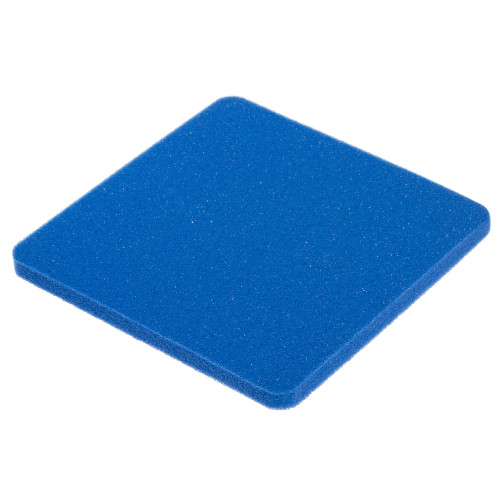 DermaBlue+ Foam Silver Foam Dressing 4 X 4 Inch Square Sterile, 76040414, Pack of 1