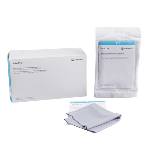 Skin Fold Management Material InterDry® Ag Antimicrobial Silver Complex 7912 Box of 10 7912 InterDry® Ag 817353_BX