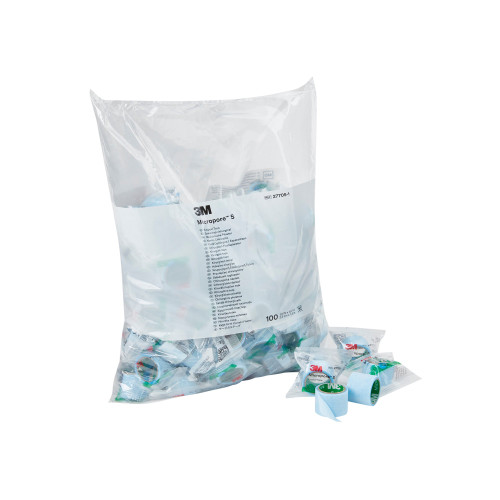 3M Micropore S Medical Tape Blue 1 Inch X 1-1/2 Yard Silicone NonSterile, 2770S-1, Case of 500