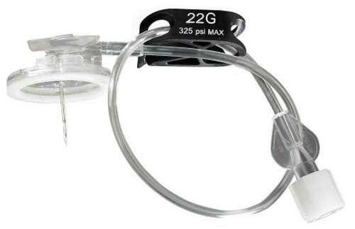 Huber Needle Infusion Set Surecan™ Safety II 22 Gauge 4/5 Inch 7-1/2 Inch Tubing Without Port 4447011-02 Box of 20 4447011-02 Surecan™ Safety II 1091153_BX