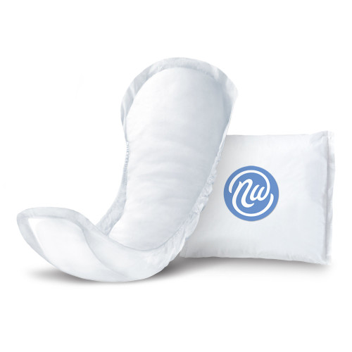 Nexwear Maximum Regular Bladder Control Pad 12 Inch Length Heavy Absorbency Super Absorbent Core One Size Fits Most, 2690, Case of 90