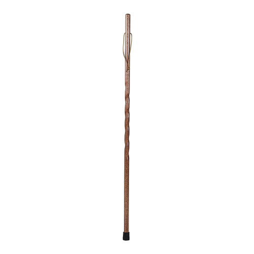 Walking Stick Brazos Twisted Backpacker Wood 55'' Height, Red Oak 602-3000-1012 Pack of 1