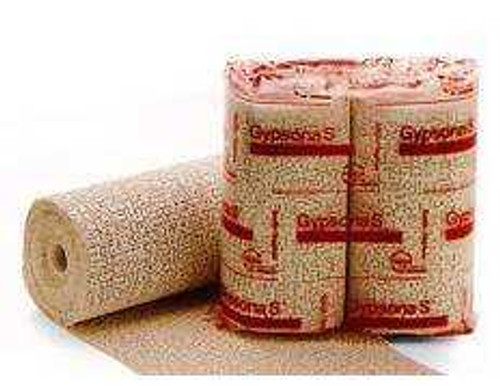 Plaster Bandage Gypsona® S 2 Inch x 9 Foot Plaster of Paris / Plastic White 30-7362 Box of 12 30-7362 Gypsona® S 448122_BX