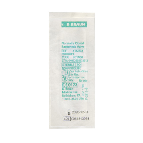 Check Valve, 415062, Case of 100