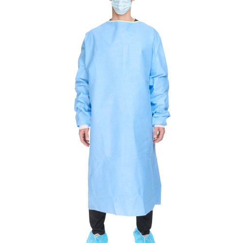 Non-Reinforced Surgical Gown with Towel ULTRA 2XL, Blue, Sterile, AAMI Level 3, 95131 Pack of 1