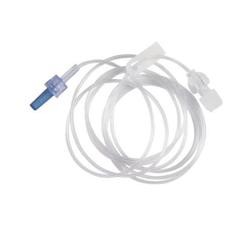 IV Extension Set McKesson Needle-Free Port Standard Bore 18 Inch Tubing Without Filter MS940 Case of 300