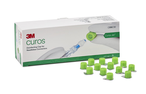 3M Curos Jet Disinfecting Cap, CFJ1-270, Box of 270
