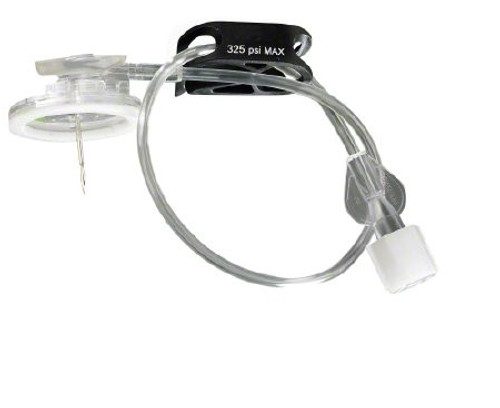 Huber Needle Infusion Set Surecan™ Safety II 20 Gauge 0.6 Inch 7-1/2 Inch Tubing Without Port 4447005-02 Case of 100