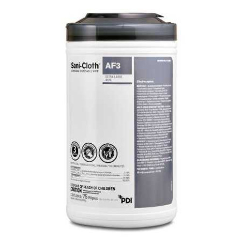 Sani-Cloth® AF3 Surface Disinfectant Cleaner Premoistened Germicidal Manual Pull Wipe 75 Count Canister Mild Scent NonSterile P72584 Case of 450 P72584 Sani-Cloth® AF3 1207553_CS
