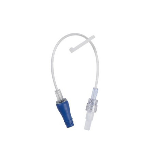 IV Extension Set Bravo 24® Needle-Free Port Mini Bore 7 Inch Tubing Without Filter B9936 Case of 50 B9936 Bravo 24® 491781_CS