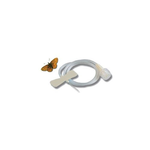 SecureTouch Scalp Vein Infusion Set 19 Gauge 3/4 Inch 12 Inch Tubing Without Port, 26702, Case of 500