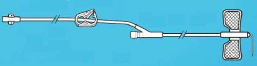 Huber Infusion Set Kawasumi 20 Gauge 1 Inch 11 Inch Tubing Y-Site Port PI01Y01 Box of 25 PI01Y01 Kawasumi 356639_BX