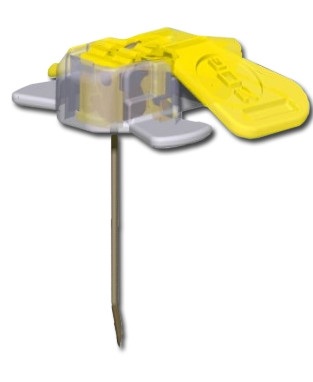 MiniLoc Huber Infusion Set 20 Gauge 1 Inch 8 Inch Tubing Y-Site Injection Port, 0682010, Pack of 1