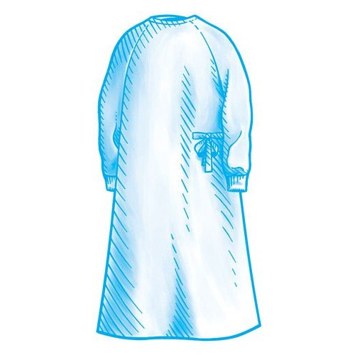 Surgical Gown with Towel SmartGown XL, Blue, Sterile, AAMI Level 4 39049 Case of 14