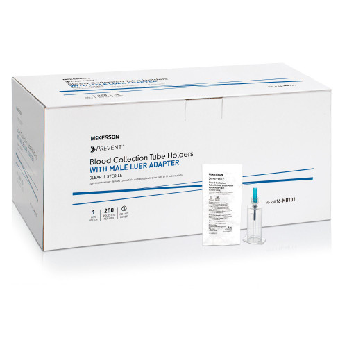 Blood Transfer Device with Luer Lock Adapter McKesson For the Needleless Transfer of Blood 16-MBT01, Case of 800