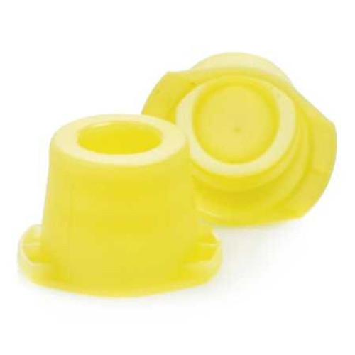 McKesson Tube Closure Polyethylene Snap Cap Yellow 12 mm / 13 mm / 16 mm (Universal) Fits Most 12mm, 13mm and 16mm Evacuated Glass Blood Collection Tubes and Plastic Test Tubes NonSterile 177-118115Y Bag of 1000 177-118115Y McKesson 1082096_BG