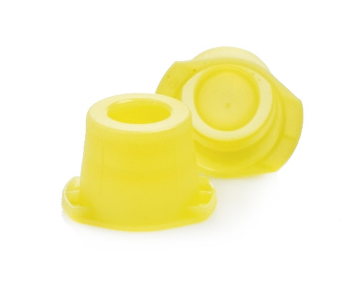 McKesson Tube Closure Snap Cap Yellow, Universal, Most 12mm, 13mm and 16mm Blood Collection Tube,  NonSterile, 177-118115Y, Bag of 1000